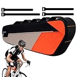 Wasserdichte Fahrradtasche - Wasserdichte Fahrradtasche Satteltasche für Fahrrad Oberrohrtasche | Kleine wasserdichte Tasche für Rahmen Organizer für Fahrrad