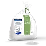 BwLights - Hochwertiges Paraffinwachs verschiedene Größen (5kg) in Weiß | Wachsgranulat zum Schmelzen & Herstellen Ihrer eigenen Kerze | 100% Paraffin