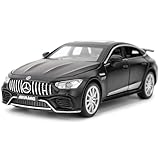 TGRCM-CZ 1/32 Diecast Auto AMG GT63 Modell Auto Pull Back mit Sound und Licht Spielzeug Auto für Jungen Mädchen Erwachsene Geschenk(Schwarz)