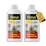 ABACUS® Fleet Magic® Scheibenversiegelung Auto | Glasversiegelung | Nanoversiegelung | Regenabweiser mit Lotus-Effekt | Scheibenversiegelung mit Abperleffekt für klare Sicht 2X 250 ml (7101)