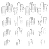 Neodtx Schnarchstopper Anti Schnarch 16pcs Soft Nasenklammer Nasenclip Nasenspreizer Gegen Schnarchen Snoring Stopper,Weichem Silikon Nasendilator,Besser Atmen Nasendilatator