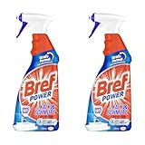 Bref Power gegen Kalk und Schmutz, Kalkreiniger, 750 ml, Sprühflasche, für hygienische Sauberkeit mit Sofortwirkung (Packung mit 2)