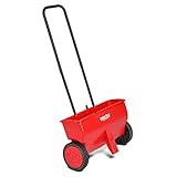 HECHT Universal-Streuwagen 220 Dünger- Salz- Streuer (mit ca. 20 Liter Fassungsvermögen, Arbeitsbreite ca. 50 cm)