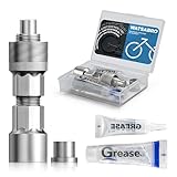 WATSABRO Kurbelabzieher Fahrrad 14mm Schlüssel Universal Tretlager Werkzeug für 16mm Schraubenschlüssel, Kurbelabzieher kompatibel für (Shimano/ISIS/Bosch E-Bikes) Octalink 4-Kant Square Type