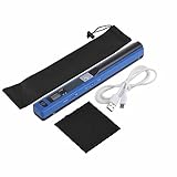 Tragbarer Hand-USB-Scanner mit High-Definition-Scannen für Büro- und Forschungszwecke, Leicht und Einfach zu transportieren (Blue)