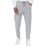 FALARY Trainingshose Herren Graue Sporthose Herren Lang XL Freizeithose Running Jogginghose Sport Jogging Sweathose Beine Männer Jogger Track Grau