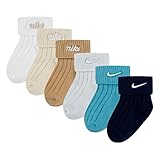 NHN 6PK RIB TURNCUFF INF SOCK
