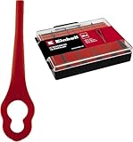 Original Einhell Ersatzmesser-Box (Rasentrimmer-Zubehör, passend für Akku-Rasentrimmer GE-CT 18 Li, GC-CT 18/24 Li und GC-CT 18/24 Li P, 50 Stück, inkl. Aufbewahrungsbox)