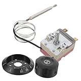 CHICAMPERA Präziser Temperaturregler für Elektrische Warmwasserbereiter und Heißluftfritteusen Langlebig und Sicher für Gastronomie