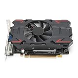 FILFEEL Grafikkarte, Geräuscharm, Hocheffizient, ATI HD6770, 4 GB DDR5, 128 Bit, 650 MHz, für Gaming und Multimedia, ABS-Material