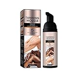 LDadgf Bräunung Bronzed Sun Sofort bräunende und feuchtigkeitsspendende Schnelle dunkle, die so hart wie Sie feiern 100 ml Fettcreme Trockene Haut (Khaki, One Size)