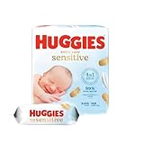 Huggies Pure Extra Care Baby-Feuchttücher, Für den ganzen Körper, 99 % reines Wasser, Parfümfrei, 3 x 56 Tücher, Triopack