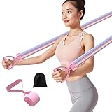 Widerstandsbänder mit Griffen | elastische Trainingsbänder | Zubehör-Set für Krafttraining, Rücken, Arme, Pilates für Fitnessstudio zu Hause