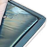 Traumreiter 1x Wasserbett Matratze dual Wassermatratze 100x220 für 200x220 Softside, Wasserbettmatratze Wasserbettenmatratzen Wasser Matratze Water Bed Mattress Wasserkern (schwingt 4-5 Sek.)