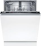 Bosch SBV2ITX09E, Serie 2, Smarter XXL-Geschirrspüler Vollintegriert 60 cm, Besteckkorb, Spülmaschine mit Programmassistent, Extra Trocknen, VarioSpeed, Extrem Leise, Rackmatic Oberkorb, InfoLight