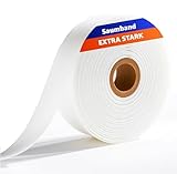 TK Gruppe Timo Klingler Saumband zum Aufbügeln - EXTRA STARK - 30 meter & 20 MM - Bügelband für Vorhänge & Gardinen nähen - Nahtband & Saumvlies waschfest zum Bügeln - Bügekleber