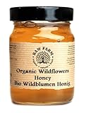 450 g Bio Roh Wildblumen Bienen Honig - Raw Farm