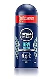 Nivea Men Dry Active Deo Roll-On, 50 ml