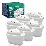 Maggidea Wasserfilterkartuschen, 7-stufiges Filtersystem, pH-Verbesserung, 6er-Pack