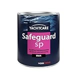 Yachtcare Unisex – Erwachsene Safeguard SP schwarz Biozidfreier Unterwasseranstrich, 750ml