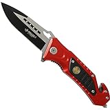 Rescue Taschenmesser rot/schwarz