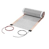 1m Infrarot Heizfolie 24V/DC 30cm breit elektrische Fußbodenheizung 130 Watt