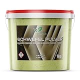 Schwefel Schwefelpulver Anorganisch 99,9% Sulfur fein gemahlen im Eimer (1KG)