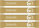 Zuckersticks Golden Sunrise 1000 x 4g | edles goldenes Design | einzeln elegant verpackt | Nachhaltige Verpackung | Natürlich nachhaltiger Markenzucker aus deutschem Zuckerrübenanbau