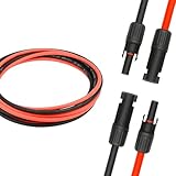 Solarkabel‑Set 2×3 m MC4 beidseitig – 4 mm² PV‑Kabel für Solarmodule, Wechselrichter & Laderegler, outdoor‑tauglich, sofort einsatzbereit | BaSBa 8445