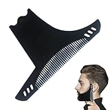 Bartschablonen-Werkzeug für Männer – Werkzeug für Bartführung, Bartformer, Bart-Former, präzise Bartschablone, Bartformwerkzeug, Schnurrbartformer, G