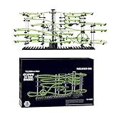 Building für Kinder aus Marmor, batteriebetriebenes Achterbahn-Set, interaktives Rennspiel | SEM Educational Toy, ab 14 Jahren, langlebiges Konstruktionsset, Familienaktivitäten