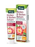 Kneipp Rücken & Nacken Balsam - Pflege und Massage mit wertvollem Extrakt der Teufelskralle & natürlichen ätherischen Ölen aus Lavendel & Cajeput - für Rücken, Nacken & Schulter - 100ml