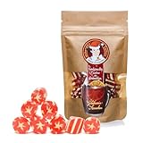 Original Meister Karamellus Glühwein BonBons (9 x 80g Tüte) 100% Handarbeit aus deutscher Manufaktur, Lutschbonbon frei von Geschmacksverstärkern