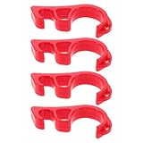 FELTECHELECTR 4 Stück Motorrad Bremshebel Parkverriegelung 4 Stück Lenkerschloss aus Robustem Kunststoff Universell für Roller E-Bikes und Dirtbikes 8,5 X 3,5 X 1,5cm