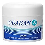 Odaban antibakterielles Schuhdeo, 50g I Schuhpuder gegen Fussgeruch, Stinkefüße, Käsefüße I Schuh Deo & Fußdeo I Ideal für Sportschuhe, Arbeitsschuhe und Turnschuhe I Hält bis zu 6 Monaten