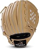 Baseball Handschuhe - Catcher Handschuhe Linke Hand, Erwachsenen Baseball Training Wettbewerb Handschuh Verdicken Dauerhaft Infielder Handschuhe für Kinder Erwachsene (Pitcher, 11.5Zoll)