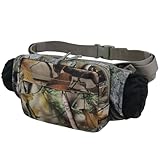 Jagd-Handwärmer-Beutel, Camo-Handwärmer mit 2 Aufbewahrungstaschen und verstellbarem Hüftgurt für Eisfischen, Tailgating, Winteraktivitäten, Jagdwärmer-Muff