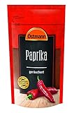 Ostmann Paprika süß geräuchert im wiederverschließbaren 250 g Standbeutel - Paprikapulver mit feiner Schärfe, gemahlener sowie , für Fleisch, Kartoffel & Gemüsegerichte