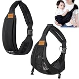 Babytragetuch,Kleinkind Trage Seitlich,Babytrage Seitlich,Verstellbare Schulter Babytrage,Multifunktionale Tragegurt Baby,Babys von 0 bis 36 Monaten, Kleinkinder bis 20kg