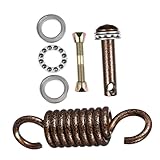 Homoyoyo Hammock Zubehör Schwerlast Federhaken Kit für Outdoor Schaukelstuhl und Hängesessel Ersatzteile mit Stoßdämpfender Feder zur Druckreduzierung und Sicherer Befestigung