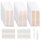 2960Pcs Schlupflider Stripes Unsichtbar Schlupflider Tapes Augenlid Stripes Unsichtbar Face Lift Tape Invisible Eyelid Tape Lidstraffer Strips Hypoallergen mit 2 Pinzette 2 Y Gabel,3 Größe