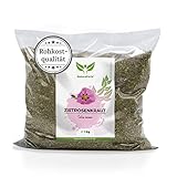 NaturaForte Zistrosenkraut (Cistus incanus) 1kg - Für natürlichen Zistrosentee, Kräutertee gerebelt & ohne Zusätze, Cistustee