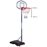 HUDORA 71622 Hornet 205 Basketballständer höhenverstellbar 165-205 cm Blau