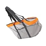EPIGEIST Atmungsaktive Haustier Tragetasche aus Nylon Kleine Hunde und Katzentragetasche mit Netz Verstellbarem Schultergurt Langlebige Outdoor Reisetasche für Haustiertransport