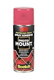 Scotch PhotoMount Klebespray - Sprühkleber für Fotos, Folien u.v.a.m., 400 ml, 1 Dose/Packung - für Schnelle und Dauerhafte Verbindungen