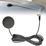 DAB Antenne Auto SMB: Digtial DAB Autoradio Antenne Scheibenkleber Antenne mit 3 Meter Auto-Radio DAB, DAB+ Digital Scheiben-Antenne SMB Adapter für Fahrzeug, Auto, SUV, LKW, Radio, Stereo