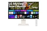 LG MyView Smart Monitor 32SR83U-W.AEU All-in-One 32, IPS Panel FHD Auflösung (3840x2160), 5ms GtG 60Hz, HDR 10, DCI-P3 95%, neigbar, höhenverstellbar