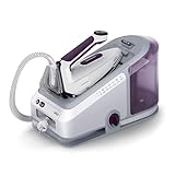 Braun CareStyle 7 Pro IS 7266 VI Dampfbügelstation, FreeGlide 3D Bügelsohle, iCare-, iMode- & Vertikaldampf-Funktion, FastClean, Dampfstoß 550 g/min, Abnehmbarer 2 L Wassertank, 2700 W, Weiss-Violett