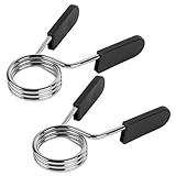 JAWUZ 2 Stück 28mm gewichte hantel Langhantel-Clip,Hantelstange Federverschluss,hantelverschluss Gewicht Hebel-Klemmen Hanteln, Hantel-Klammern Hanteln, Gewichtheben, Hantelbefestigung