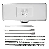 STIER SDS-Max Bohrer- & Meißelsatz 7-tlg. 400mm / 500mm